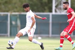 بازی دوستانه تیم فوتبال امید ایران و پرسپولیس