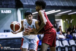Iran U18 basketball