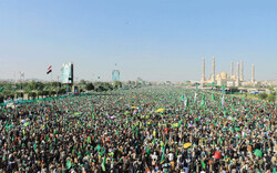 Huge gathering in Sanaa to celebrate birth anniversary of Prophet Muhammad (PBUH)