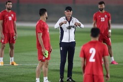 تمرین تیم ملی فوتبال ایران - کارلوس کی روش