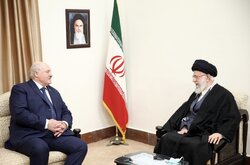 دیدار رئیس‌جمهور بلاروس و هیأت همراه با رهبر انقلاب