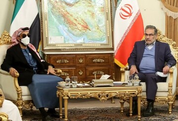 Ali Shamkhani and Sheikh Tahnoun bin Zayed