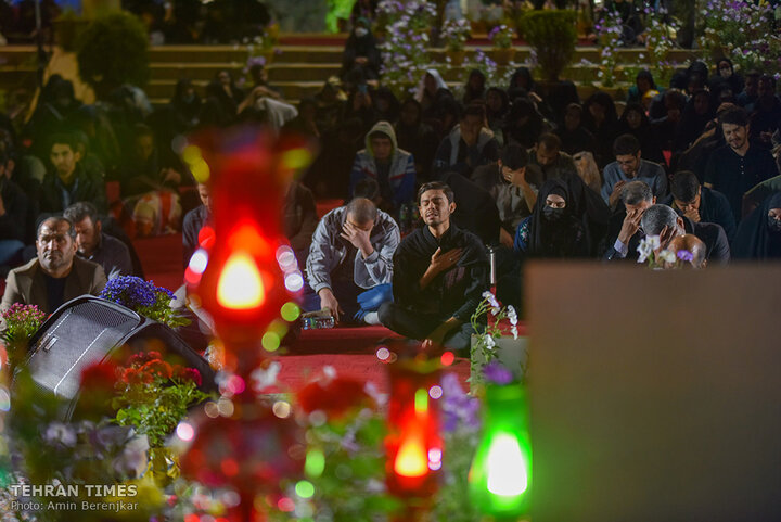 Qadr night observed at Hafezieh