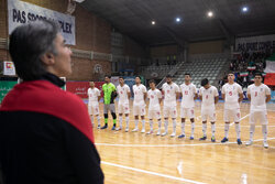 دیدار تیم‌های ملی فوتسال ایران و ازبکستان