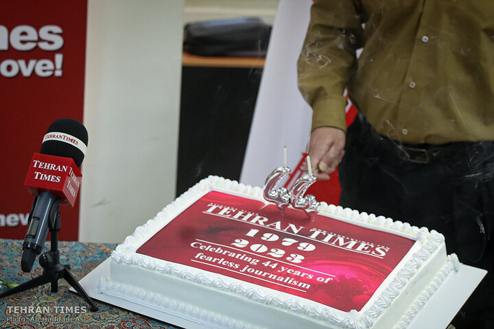 Tehran Times celebrates 44 years in print
