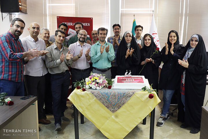 Tehran Times celebrates 44 years in print