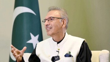 Pakistani President Arif Alvi