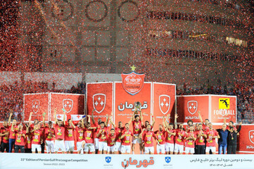 جشن قهرمانی پرسپولیس - لیگ بیست و دوم
