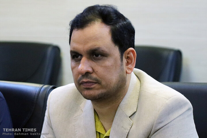 Pakistani journalists visit the Tehran Times