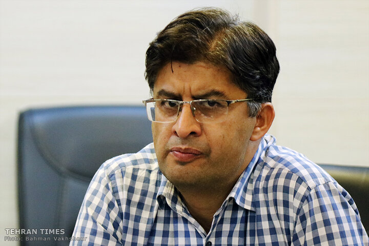 Pakistani journalists visit the Tehran Times