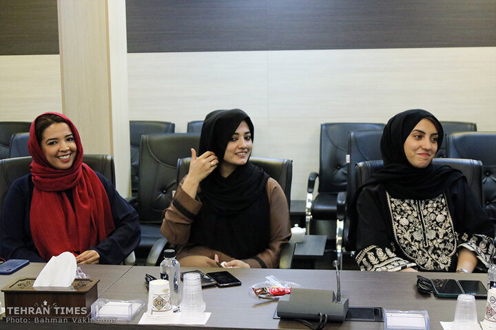 Pakistani journalists visit the Tehran Times