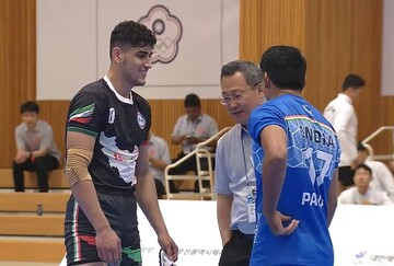 تیم ملی کبدی ایران و هندوستان