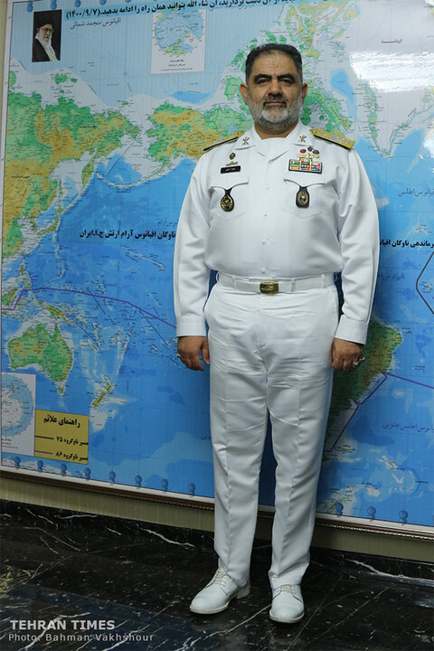 Top navy commander speaks to the Tehran Times about maritime developments