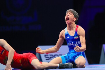 Iran freestyle wrestler