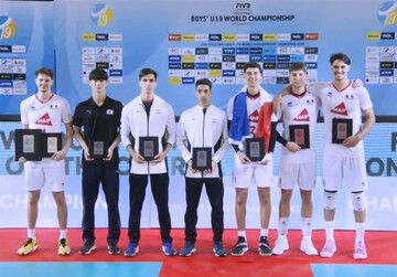 Iran U19 volleyball