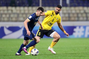 بازی تیم سپاهان و آلمالیق