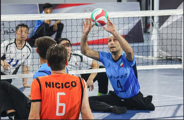 sitting volleyball