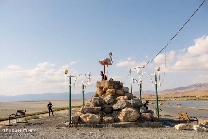 Disturbing dryness of Lake Urmia