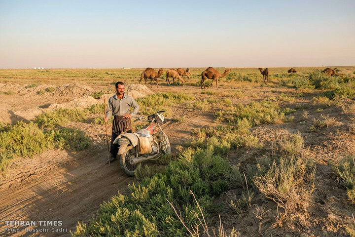 Disturbing dryness of Lake Urmia