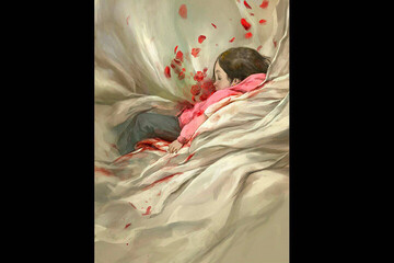 girl in pink jacket in Kerman terrorist attack