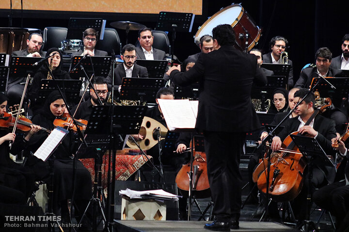 IRIB Symphonic Orchestra performs in tribute to Gaza Genocide’s victims