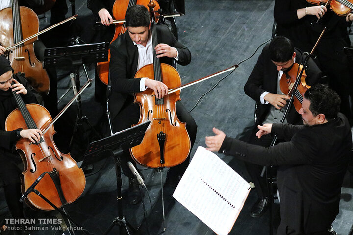 IRIB Symphonic Orchestra performs in tribute to Gaza Genocide’s victims