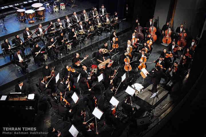 IRIB Symphonic Orchestra performs in tribute to Gaza Genocide’s victims
