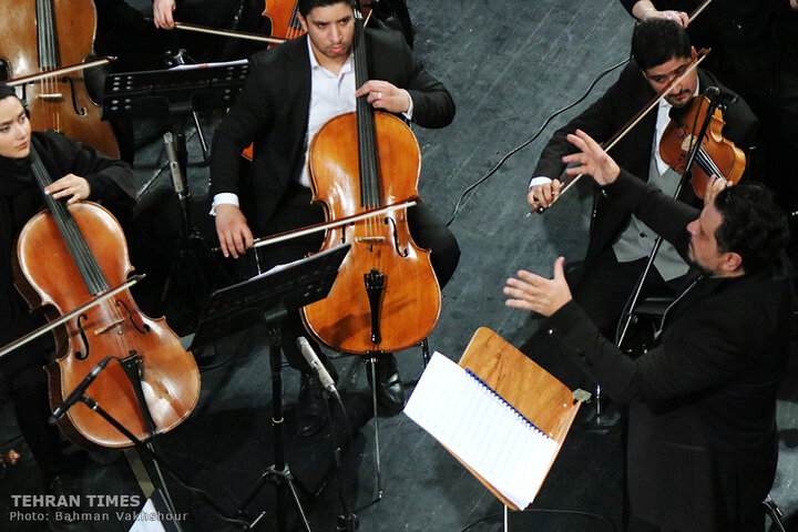 IRIB Symphonic Orchestra performs in tribute to Gaza Genocide’s victims