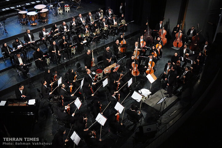 IRIB Symphonic Orchestra performs in tribute to Gaza Genocide’s victims