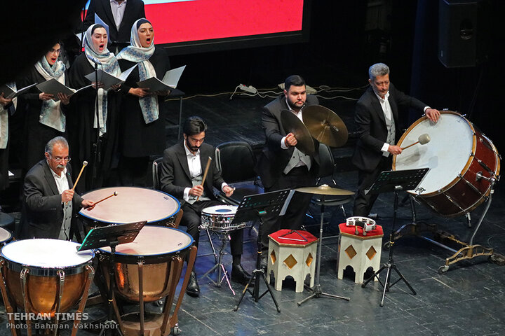 IRIB Symphonic Orchestra performs in tribute to Gaza Genocide’s victims
