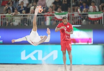 Iran beach soccer