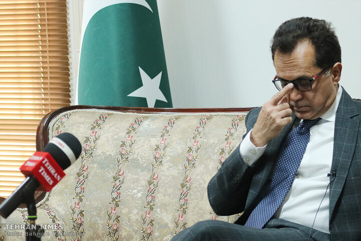 Pakistani envoy discusses bilateral ties during interview with Tehran Times
