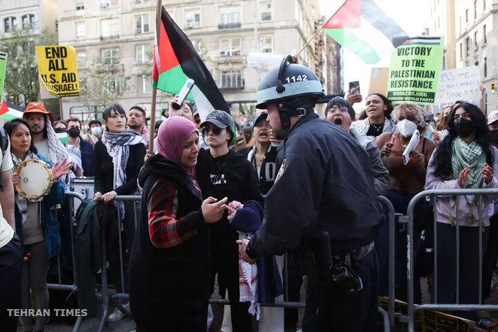 Columbia University moves classes online after Gaza protests