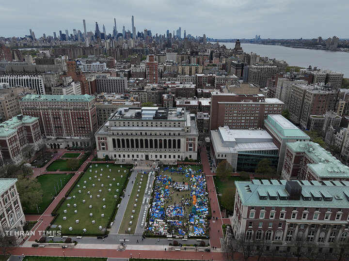 Columbia University moves classes online after Gaza protests