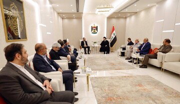 Ammar Hakim Met Farshad Mahdipour in Baghdad