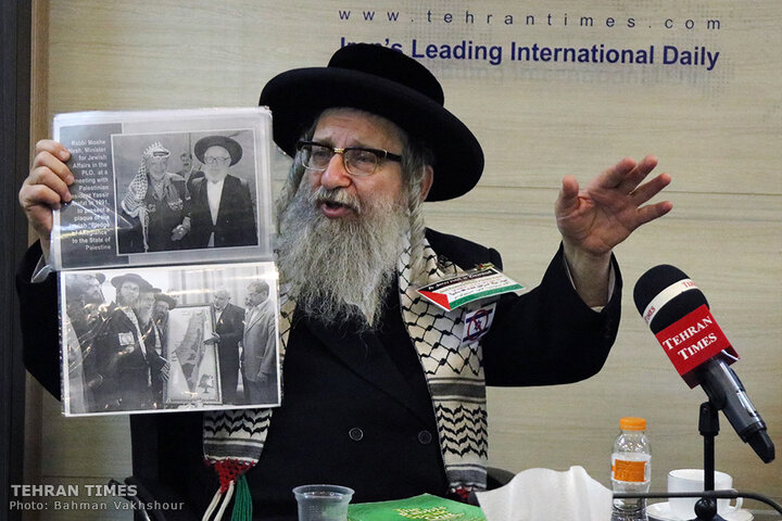 Rabbi Weiss talks to the Tehran Times