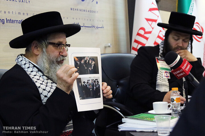 Rabbi Weiss talks to the Tehran Times