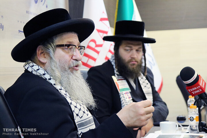Rabbi Weiss talks to the Tehran Times