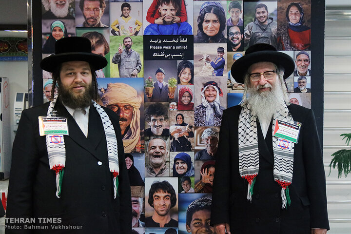Rabbi Weiss talks to the Tehran Times