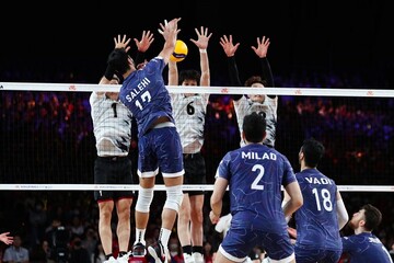 تیم ملی والیبال ایران و ژاپن