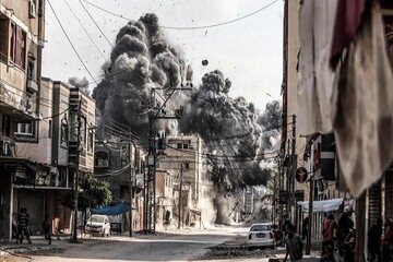 بمباران غزه