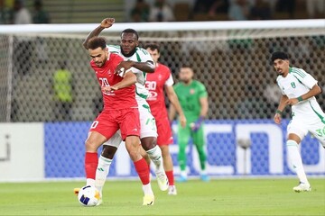 تیم فوتبال پرسپولیس و الاهلی عربستان