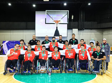 Iran U23 wheelchair basketball