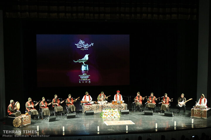 Iranian, Indian musicians unite for Fajr Music Festival performance