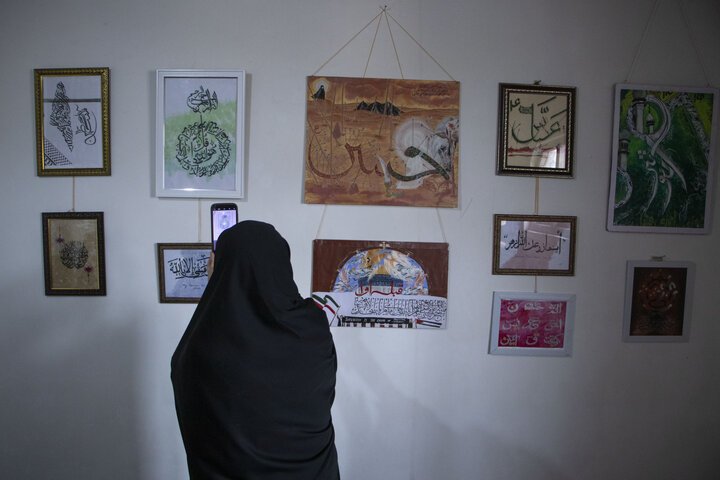 Quranic Calligraphy Exhibition held in Kashmir, India 