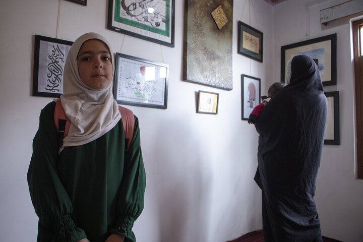 Quranic Calligraphy Exhibition held in Kashmir, India 