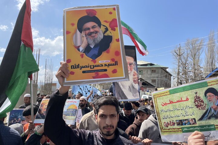 International Quds Day rally in Kashmir