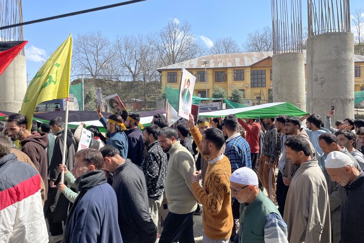 International Quds Day rally in Kashmir