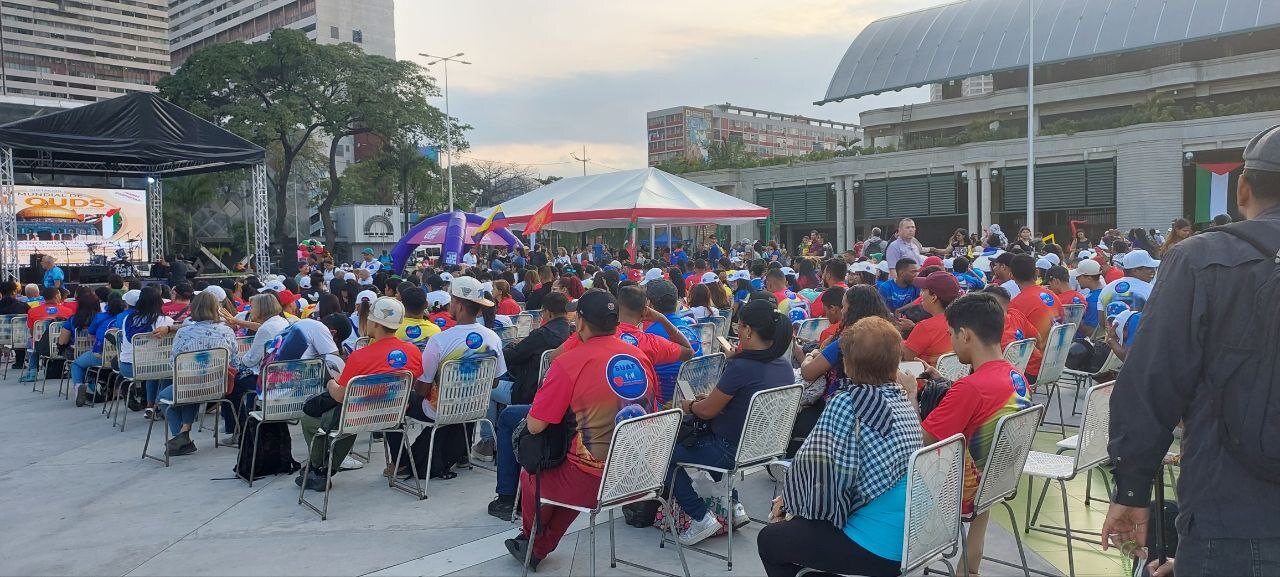 Venezuelans express solidarity for Palestine during Quds Day observance
