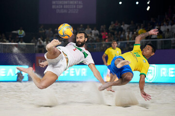 Iran beach soccer